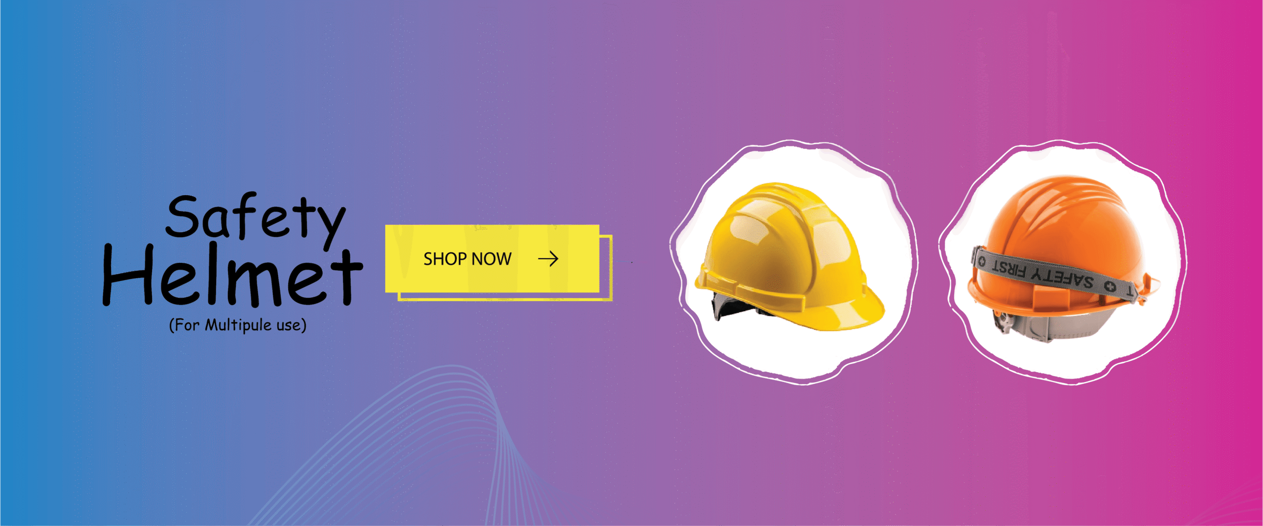 High quality yellow safety helmet for construction and industrial workers in Bangladesh