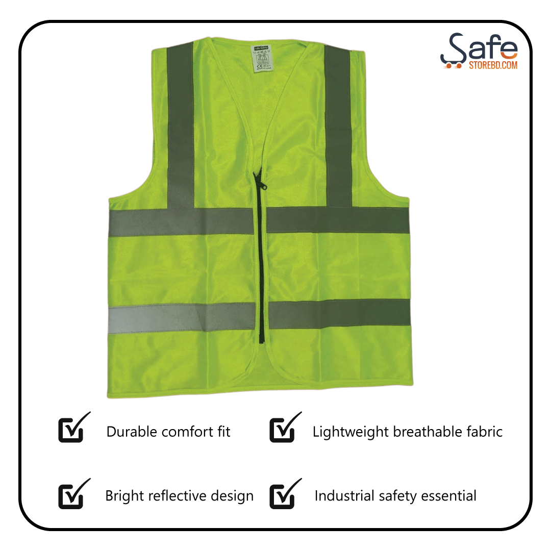 China-Manufactured High Visibility 6 step safety Work Vest