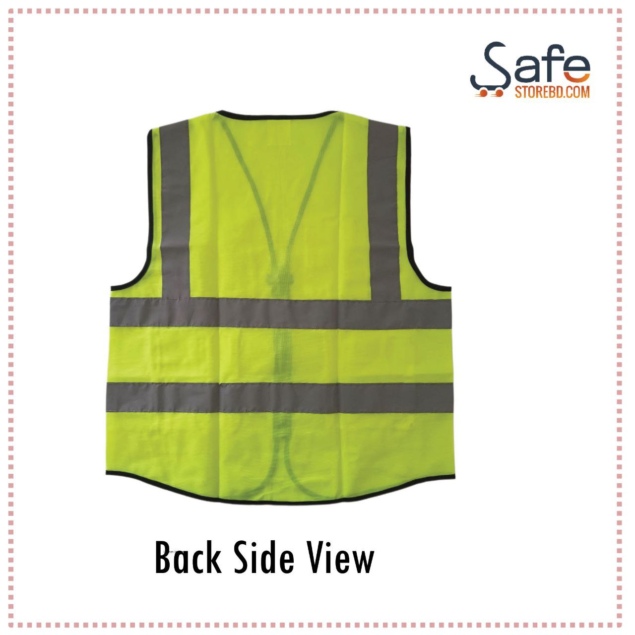 Safety Vest with 4 Pocket Best Quality (Orange/Green)