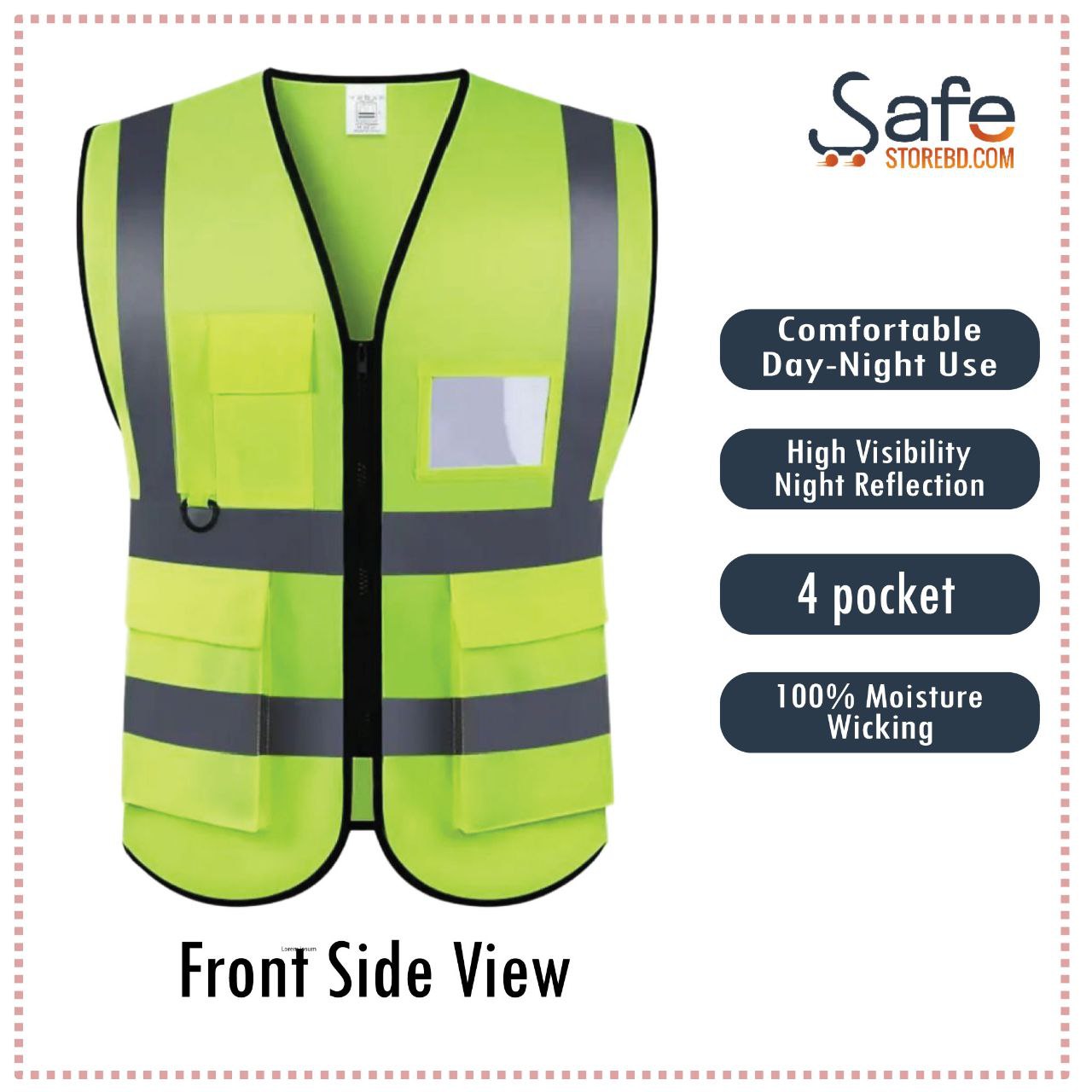 #SafetyVest #HighVisibilityVest #ReflectiveVest #FluorescentSafetyVest #RoadSafetyGear #CyclingSafety #RunningSafety #ConstructionSafety #WorkplaceSafety #OutdoorSafety #ReflectiveClothing #SafetyFirst #HiVisVest #IndustrialSafety #PersonalProtection #NightSafety #CyclingGear #RunningGear #SafetyEquipment #SafeAtWork π§π΄ββοΈπββοΈ
